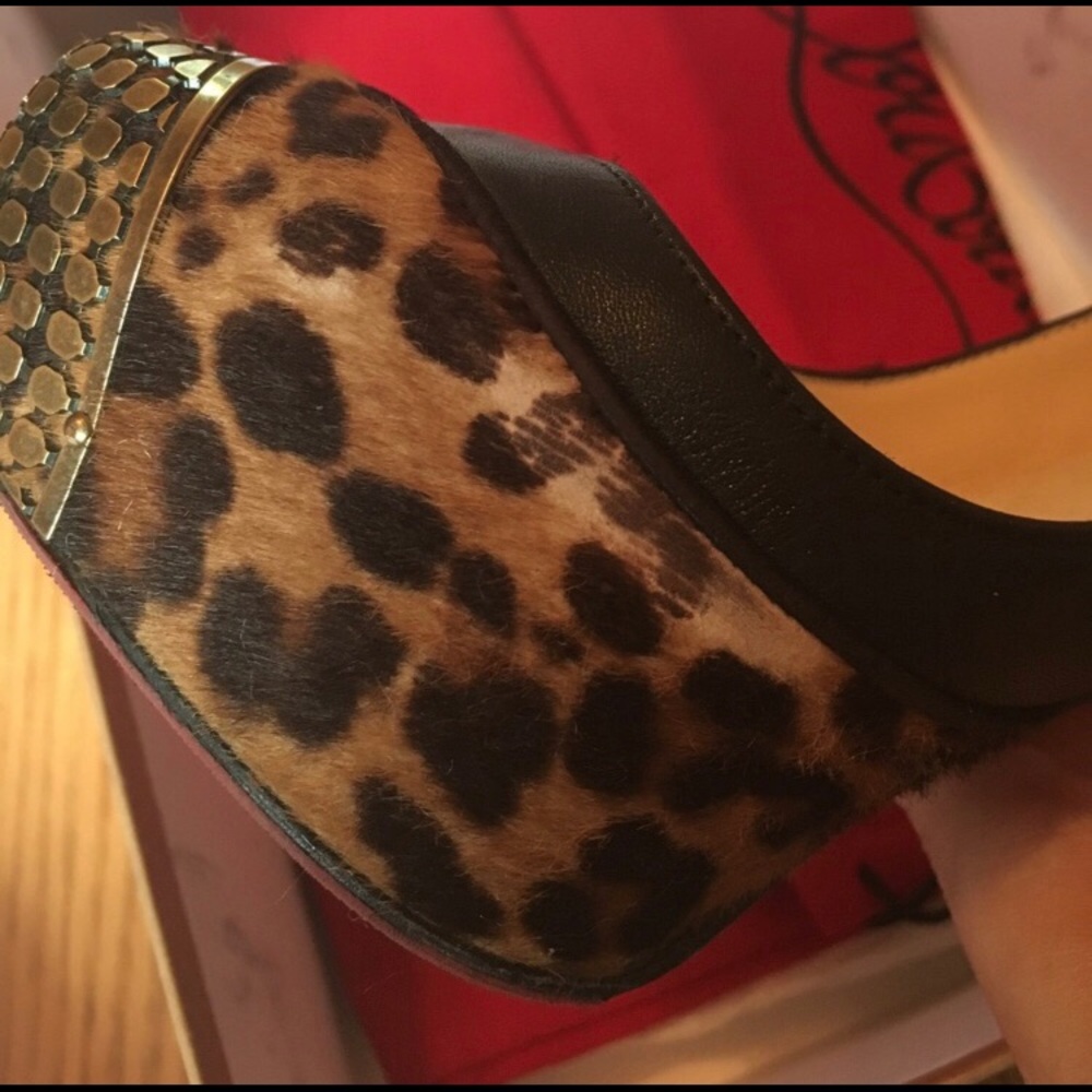 Christian Louboutin Maggie pony leopard chad/k - Picture 3 of 8